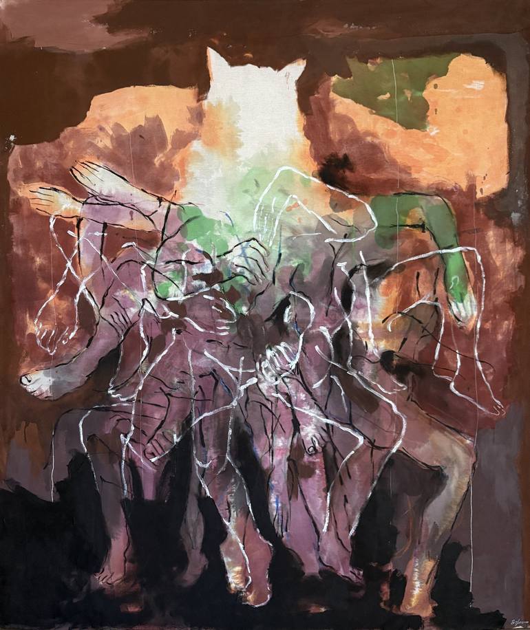 Original  Painting by Gela Mikava