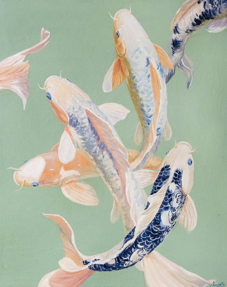 Original  Painting by NASKA Anastasia Gladkova