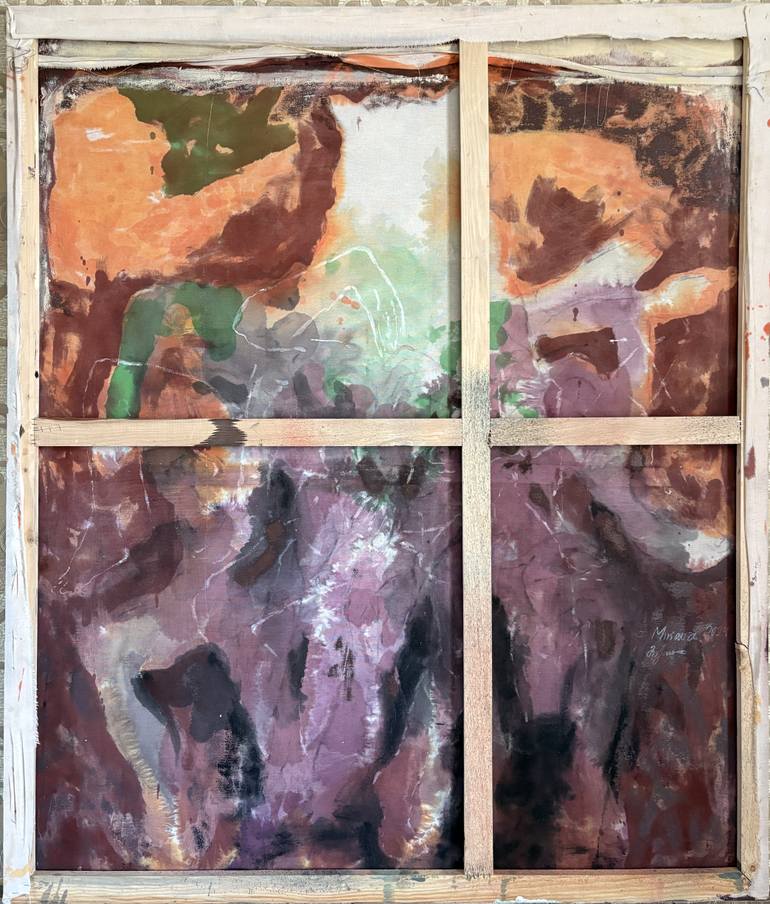 Original Figurative Abstract Painting by Gela Mikava